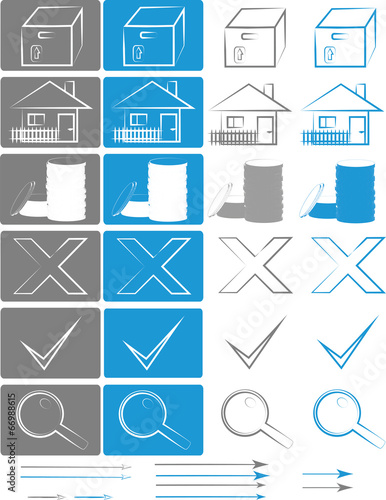 Small set of icons for e-shops vol.3