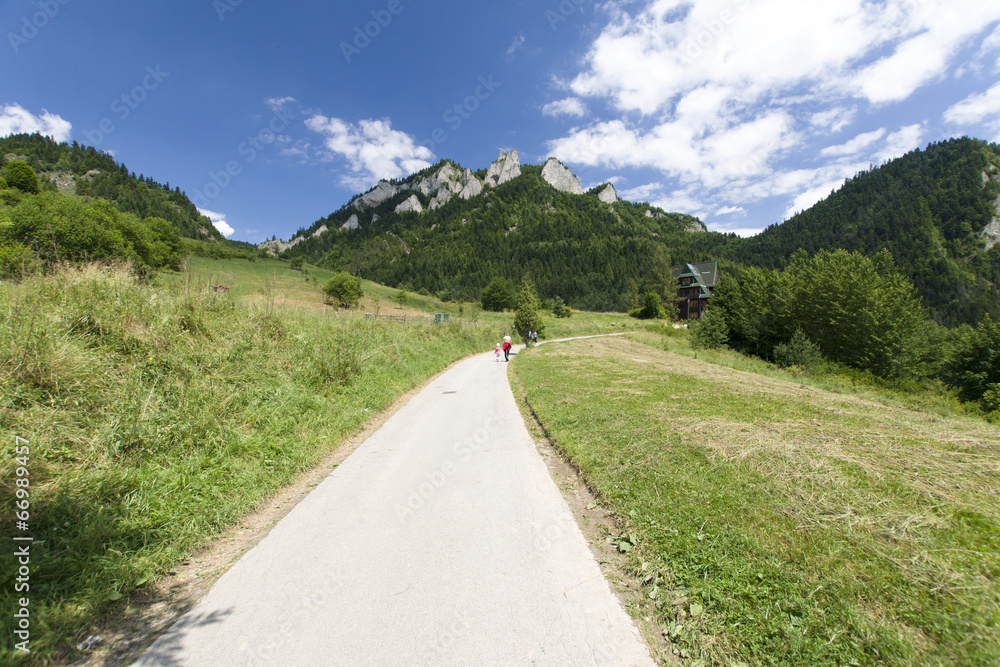 szczyt Trzy Korony, Pieniny Polska
