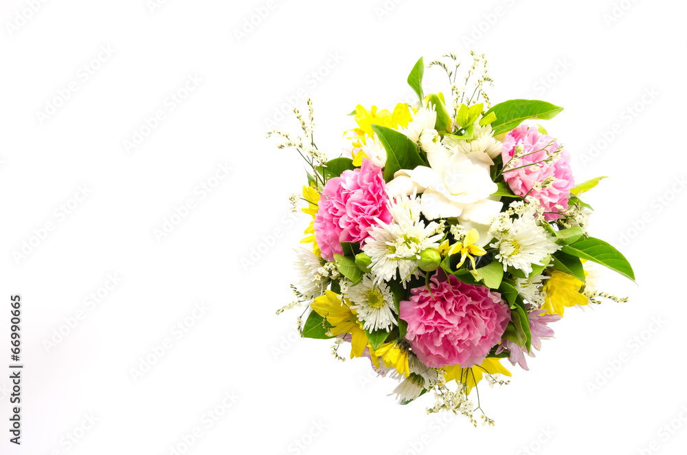 Naklejka premium Bouquet flowers