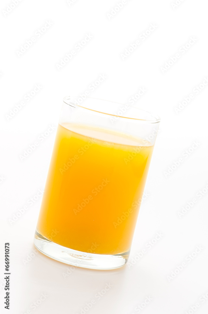 Orange juice glass Orange juice glass
