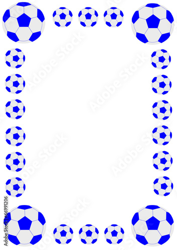 Football frame.