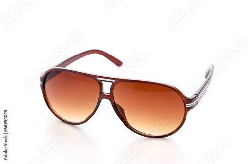 Sunglasses isolated white background