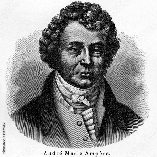 Canvastavla André Marie Ampère