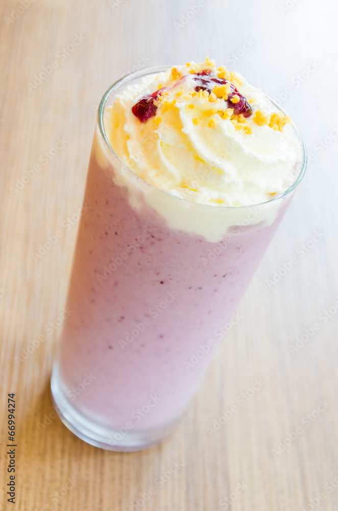 Blueberry smoothie Blueberry smoothie