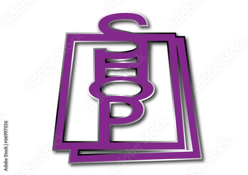 SHOP BAG LOGO