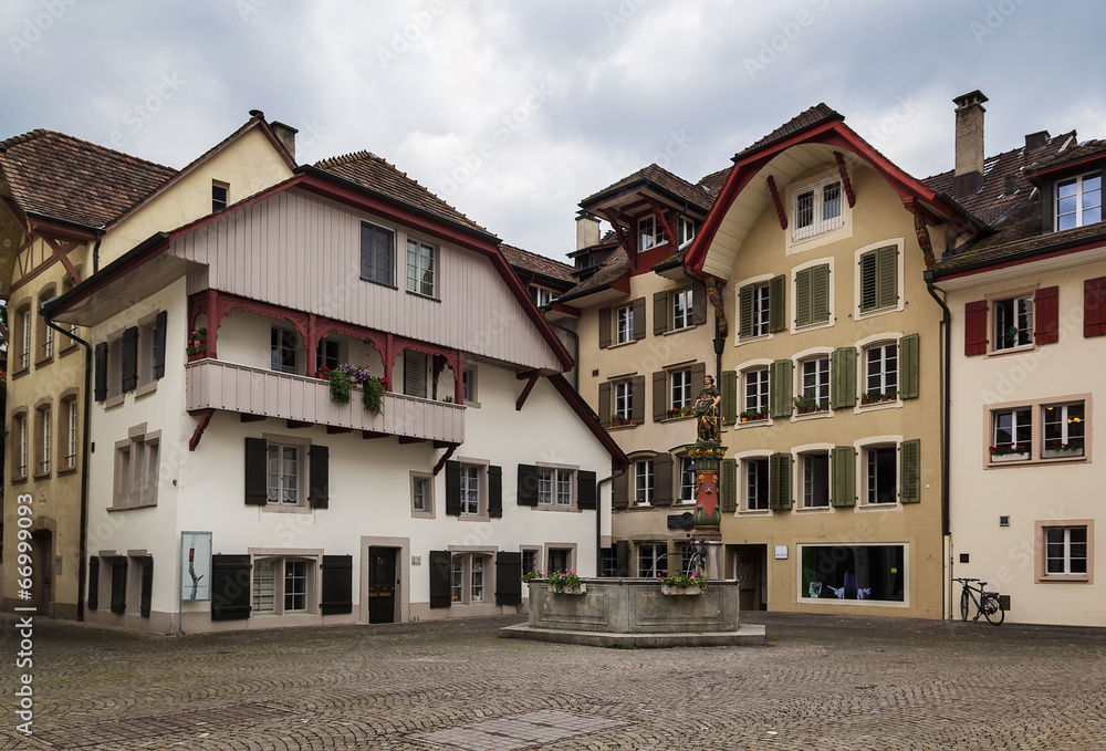 Square in Aarau, Switzerland