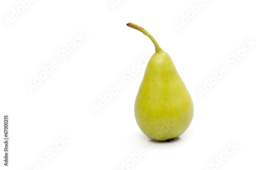 pear on whiite background