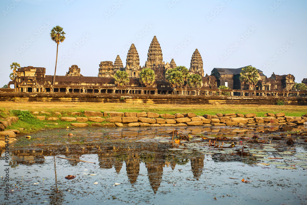 Angkor Wat Temple, Siem Reap, Cambodia.