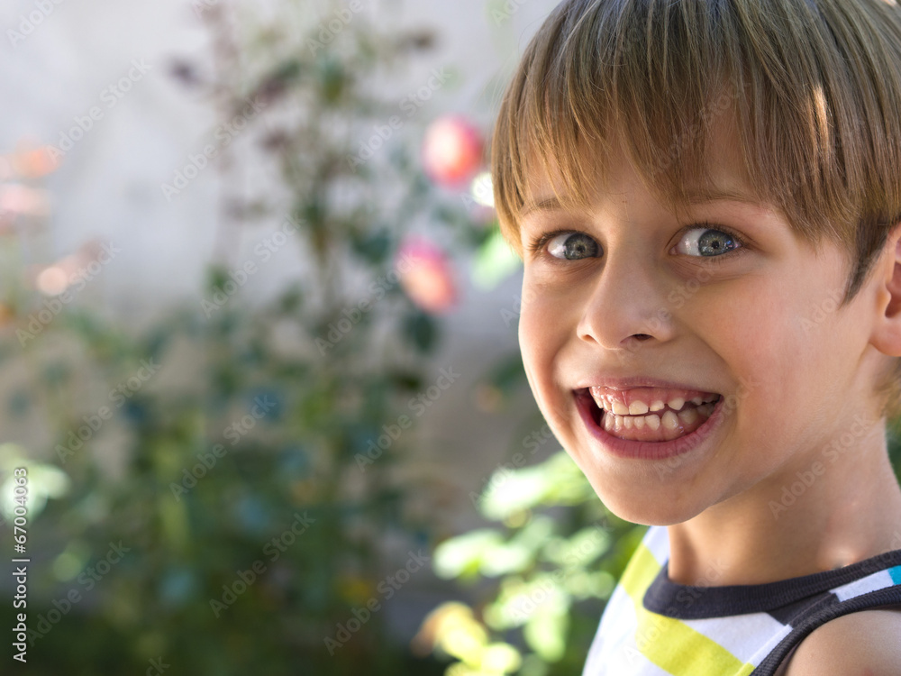 portrait of a boy, outside, sunny day portrait of a boy, outside, sunny day