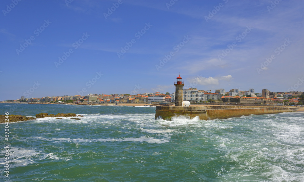 Ancient lighthouse, Porto - Portugal (Europe)