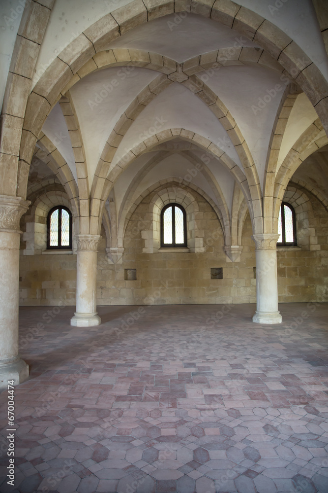 arches of a  monastery