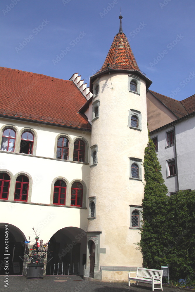 Bodensee, Konstanz, Innenhof des Rathauses
