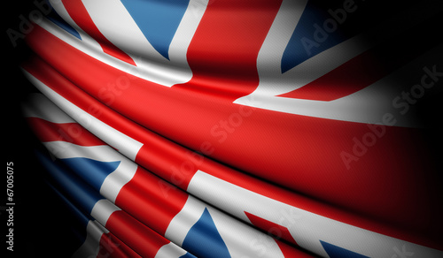 Fotografie, Obraz Flag of Great Britain