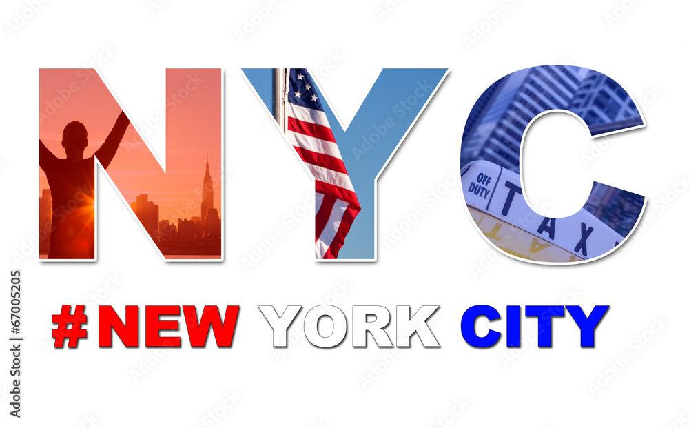 Obraz premium New York City Tourist Travel
