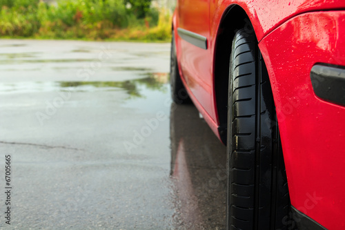 New model of sport tire.