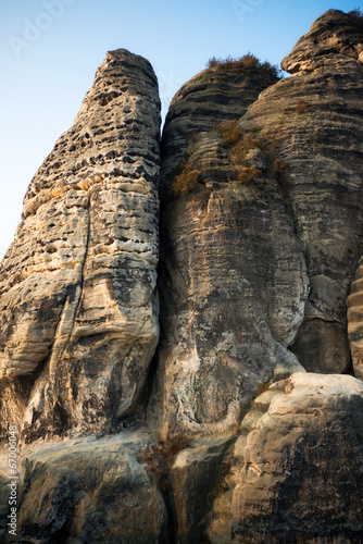 Felsmassiv Bastei (Sächsische Schweiz) photo