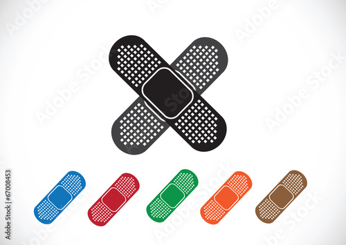 illustration of medical bandage