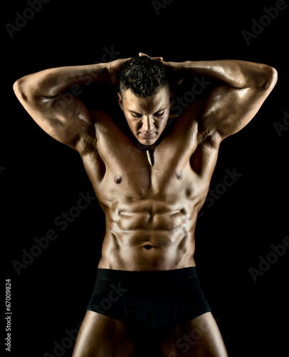 muscular sexy guy