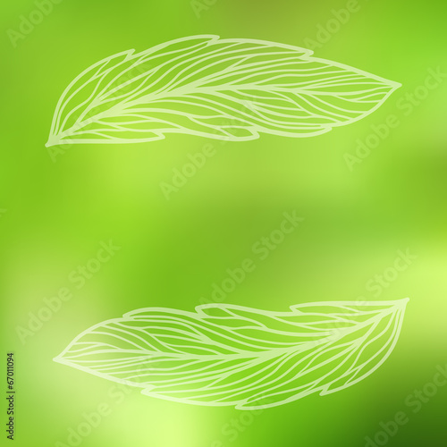 Abstract green background