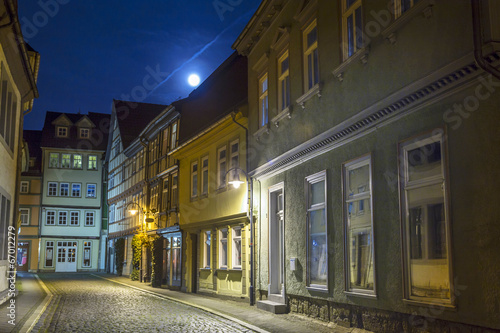  Muehlhausen by night with view to old city gate