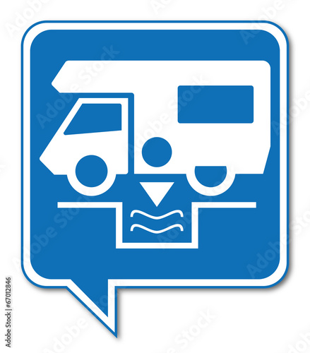 Logo camping car.