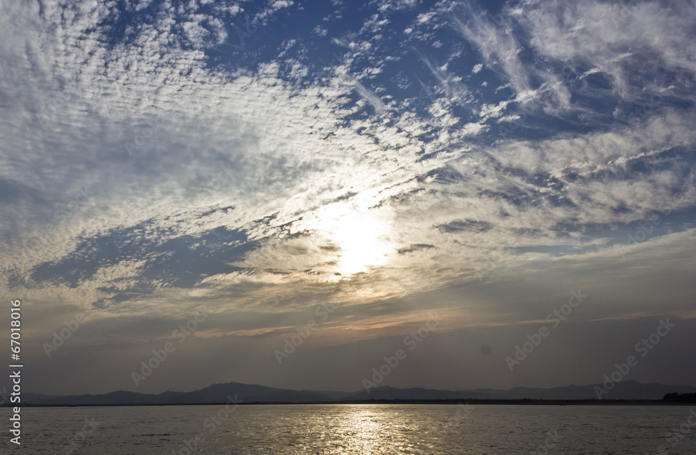 Amazing Sky and sea  before Sunset