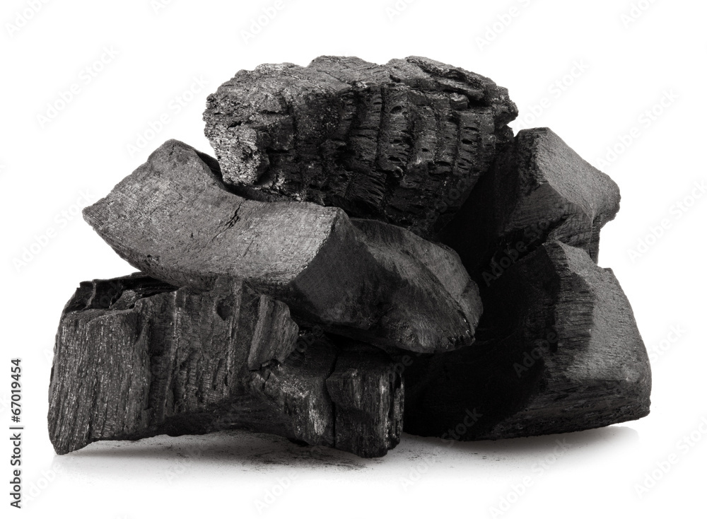 Obraz premium wood coal