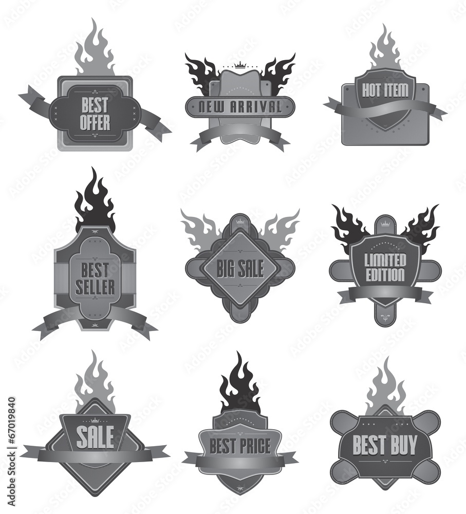 Obraz premium label sticker