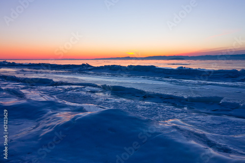 Ice Baikal, Olkhon island