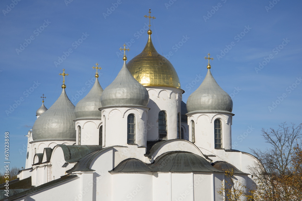 Купола Святой Софии. Великий Новгород