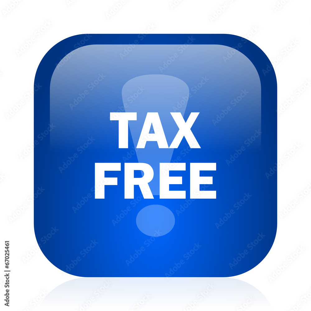 tax free icon tax free icon
