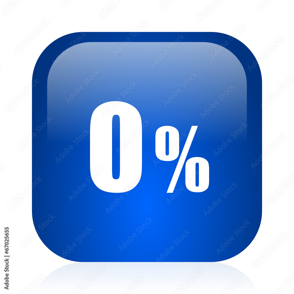 0 percent icon