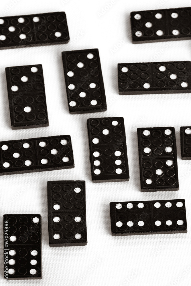 Domino effect concept