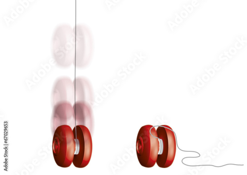 Yoyo illustration 3D