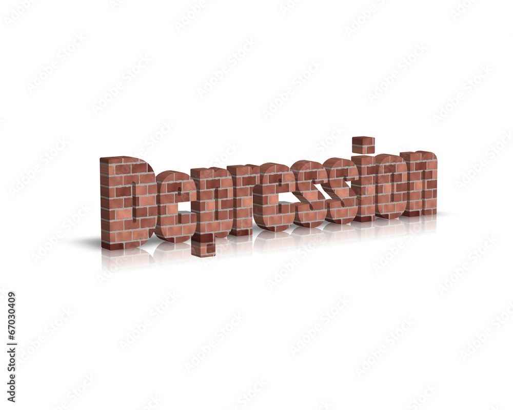 Obraz premium depression