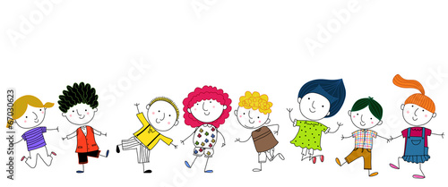 Group of children