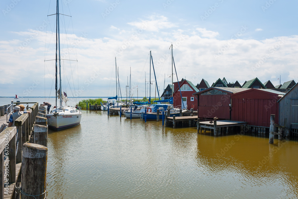 Ahrenshoop harbor