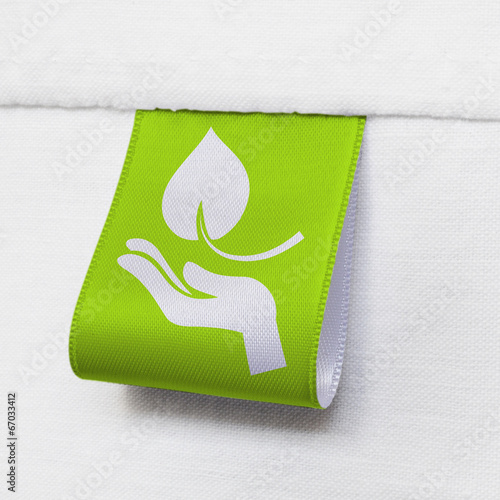 étiquette vêtement bio