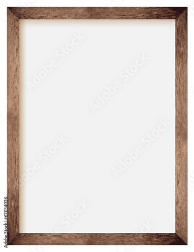 natural wooden photo frame