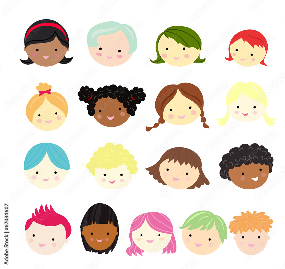 Kids face sets Kids face sets