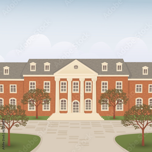 College building