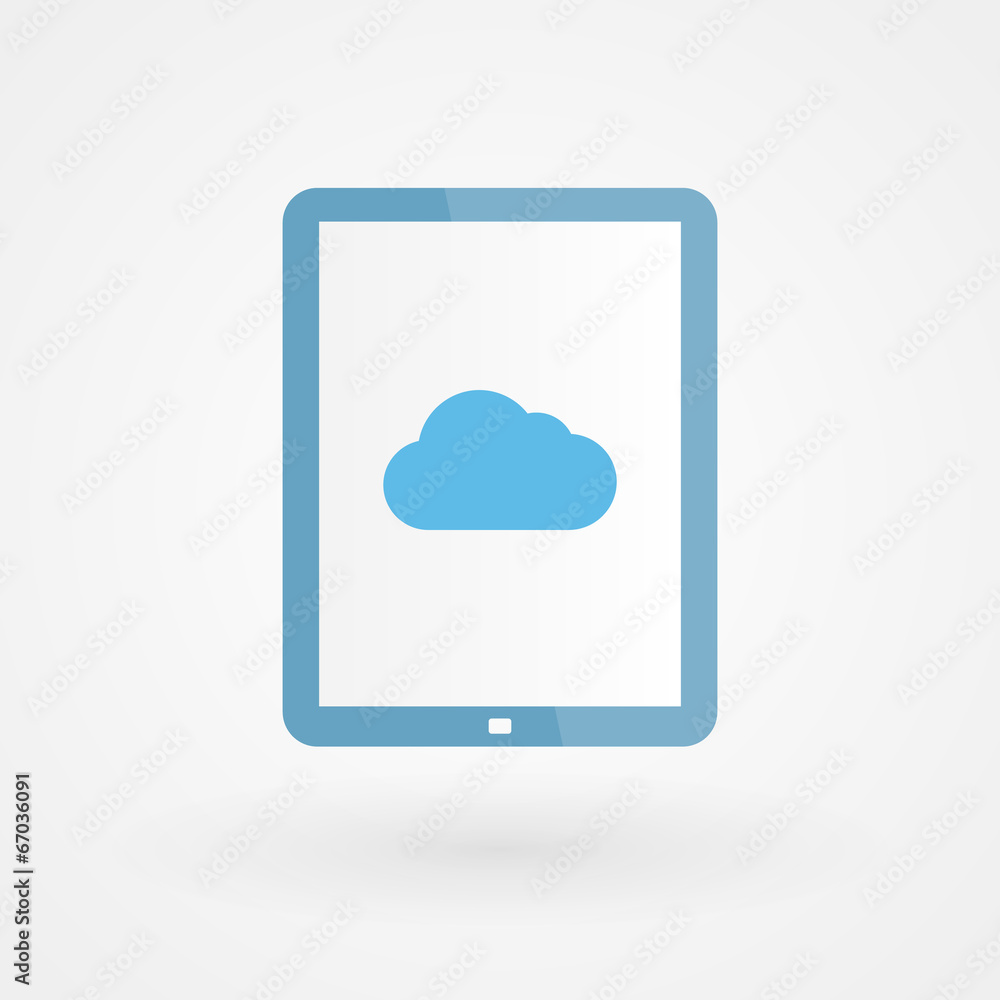 Tablet and cloud Tablet and cloud
