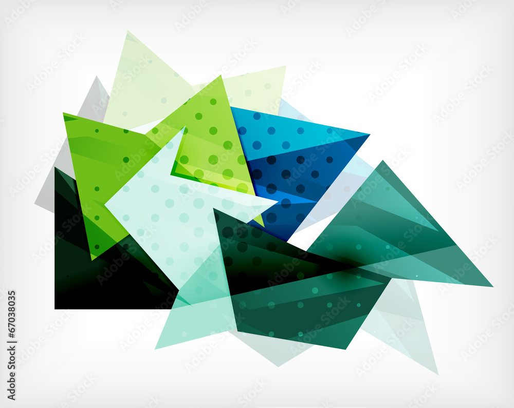 Abstract 3d triangle blank background Abstract 3d triangle blank background