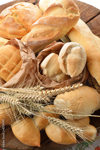 pane verticale su tagliere