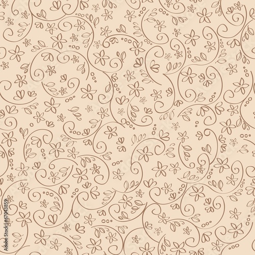 Floral seamless pattern