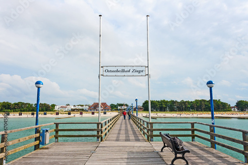 Zingst pier photo