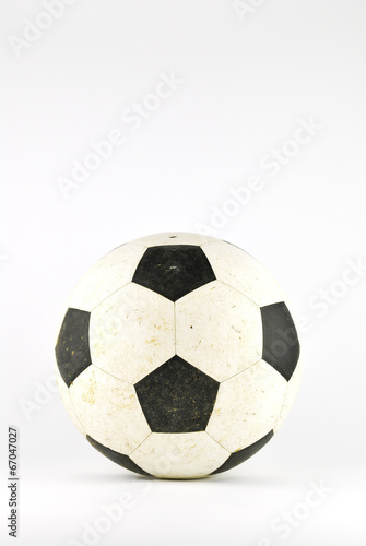 Old soccer ball © teen00000