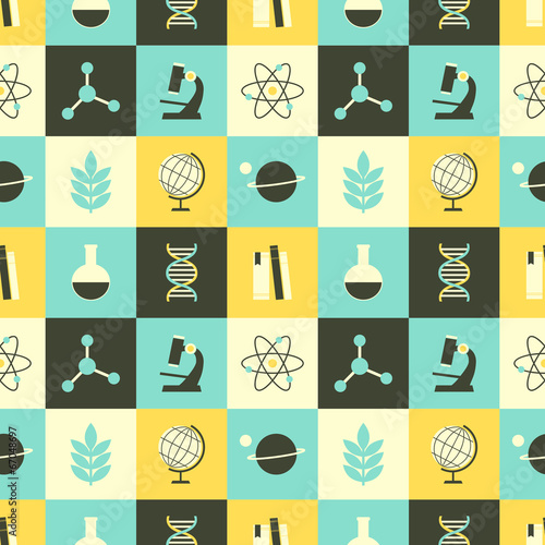 Seamless Science Background