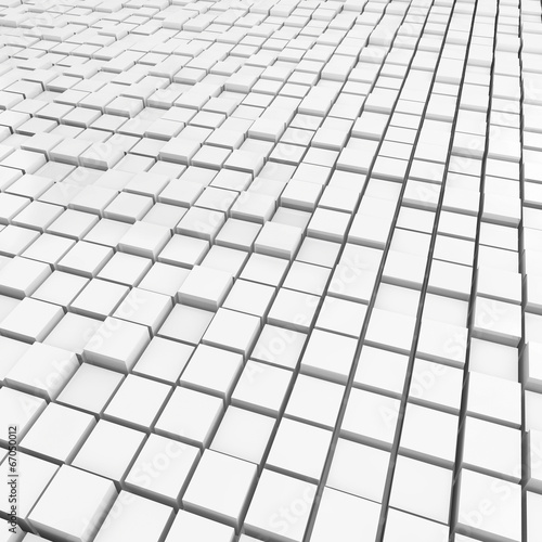 Cubes Background - 3d Render