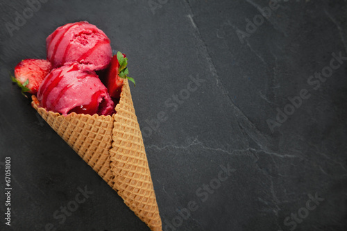Strawberry Ice Cream
